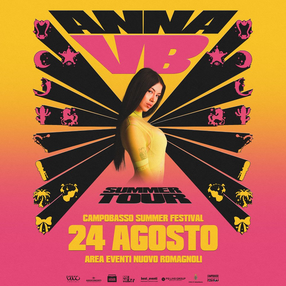 Locandina "Anna Pepe live a Campobasso - Campobasso Summer Tour"