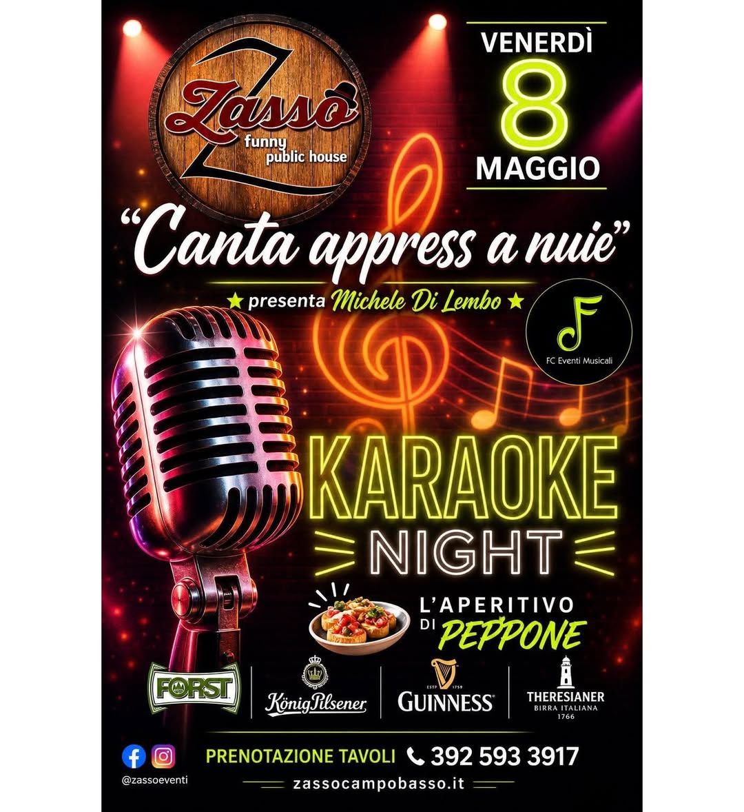 Karaoke Canta appress a nuie