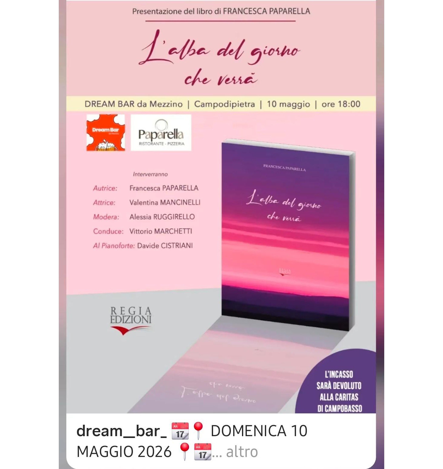 Presentazione libro Francesca Paparella