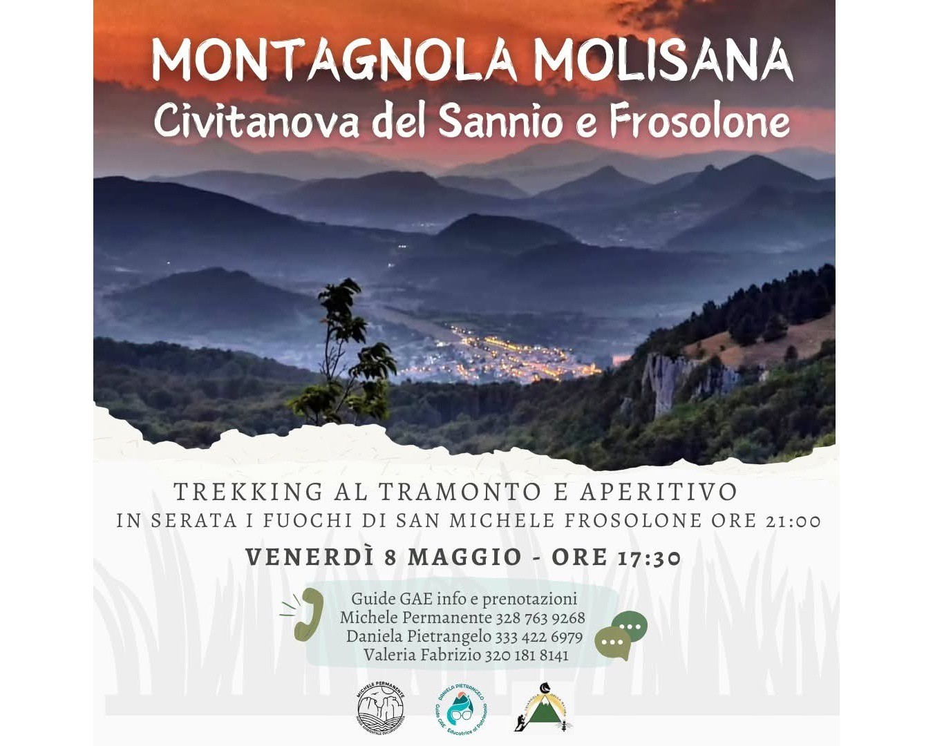 Trekking al Tramonto e Aperitivo