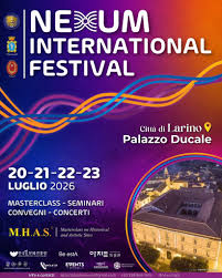 locandina di nexum international festival