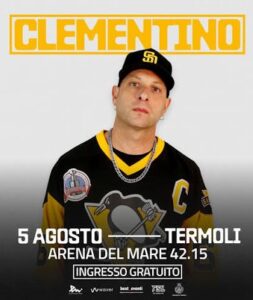 5 agosto concerto di clementino all'arena del mare a termoli