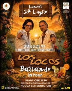 immagine della locandina del duo los locos a nuova cliternia