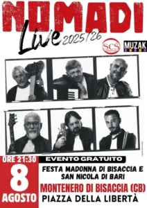 locandina nomadi in concerto